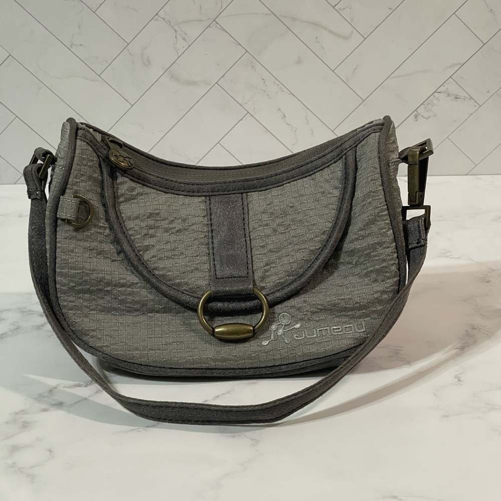 Jumeau | Oona Grey Stone Clutch | Unique | Vintage